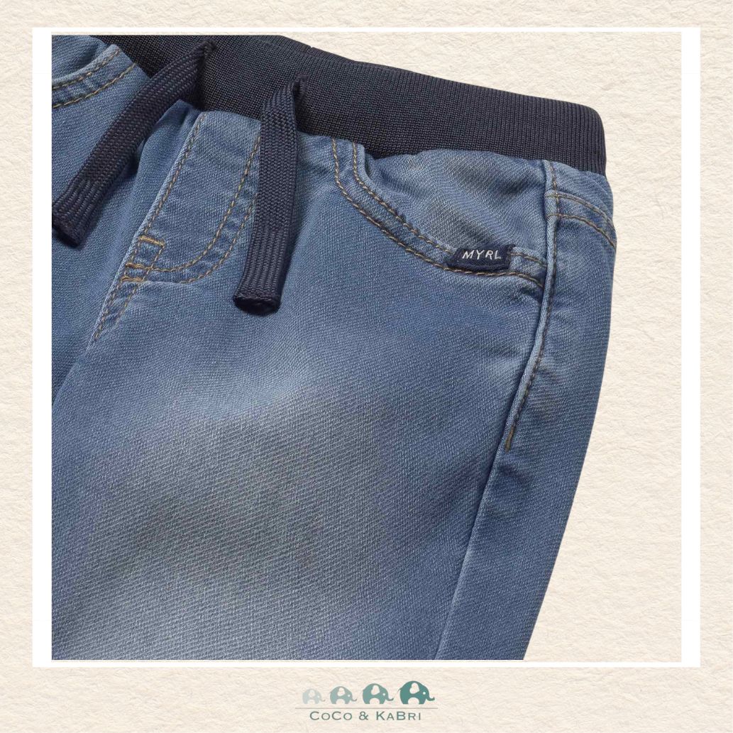 Mayoral: Baby Boy Denim Jogging Pants, CoCo & KaBri Children's Boutique