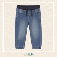Mayoral: Baby Boy Denim Jogging Pants, CoCo & KaBri Children's Boutique