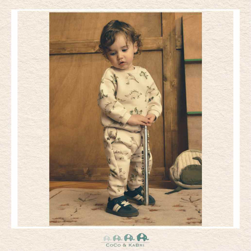 Mayoral Baby Boy Jogging Pants - Dinosaur Pattern, CoCo & KaBri Children's Boutique, Brooks Alberta Canada