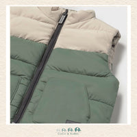 Mayoral Baby Boy Reversible Vest – Skateboarding Dog Green, CoCo & KaBri Children's Boutique