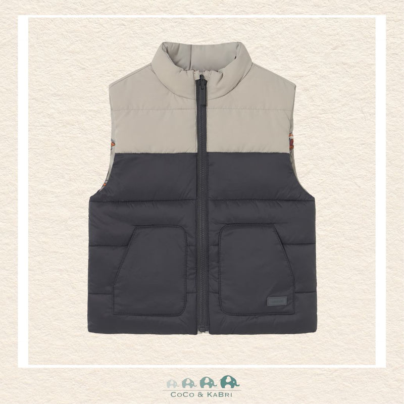 Mayoral Baby Boy Reversible Vest – Skateboarding Dog, CoCo & KaBri Children's Boutique