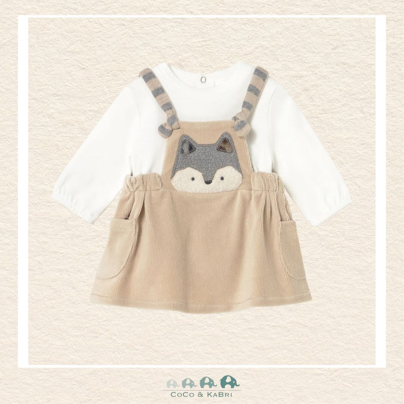 Mayoral Baby Fox Overall Skirt & Top, CoCo & KaBri Children's Boutique