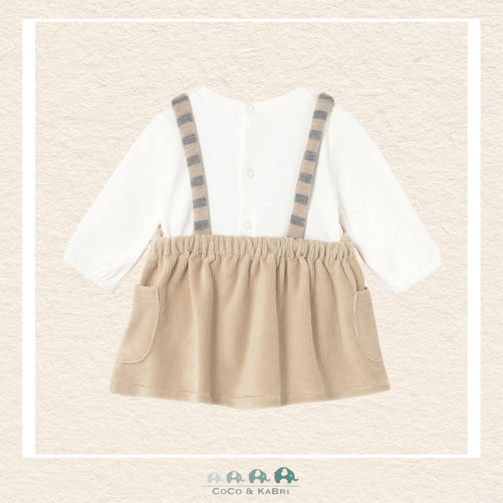Mayoral Baby Fox Overall Skirt & Top, CoCo & KaBri Children's Boutique