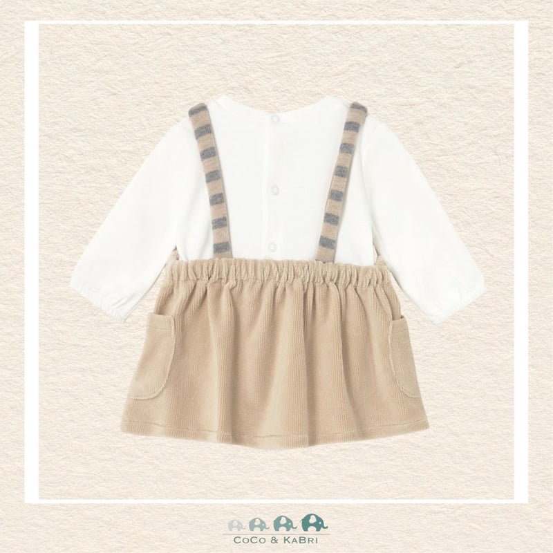 Mayoral Baby Fox Overall Skirt & Top, CoCo & KaBri Children's Boutique