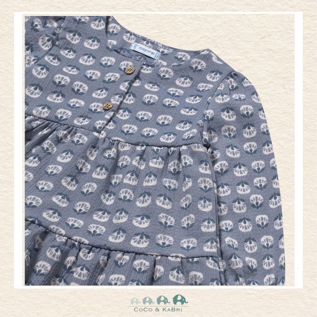 Mayoral: Baby Girl Blue Dress, CoCo & KaBri Children's Boutique