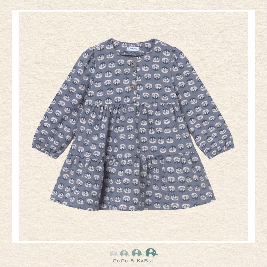 Mayoral: Baby Girl Blue Dress, CoCo & KaBri Children's Boutique