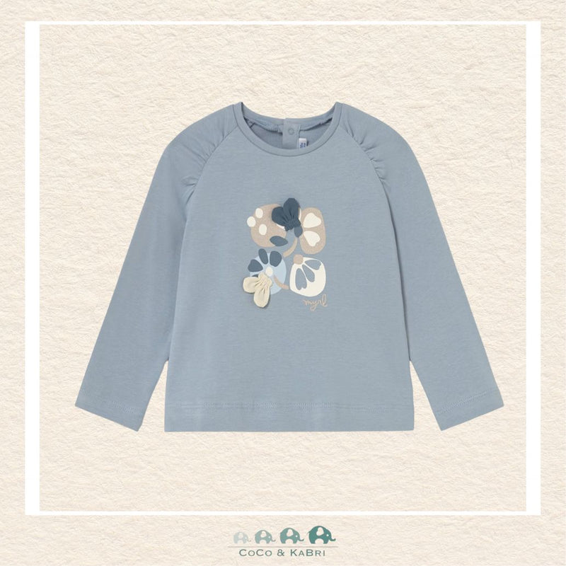 Mayoral: Baby Girl Blue Tshirt, CoCo & KaBri Children's Boutique