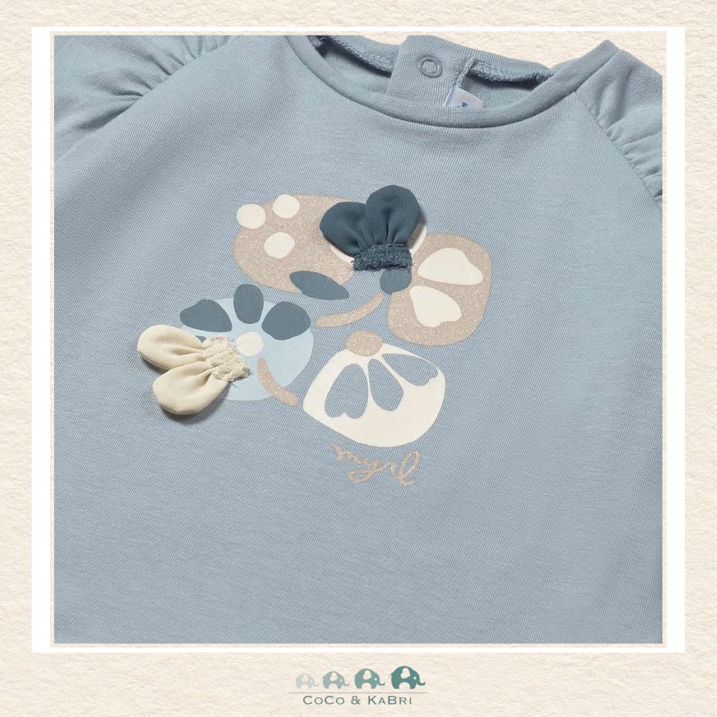 Mayoral: Baby Girl Blue Tshirt, CoCo & KaBri Children's Boutique