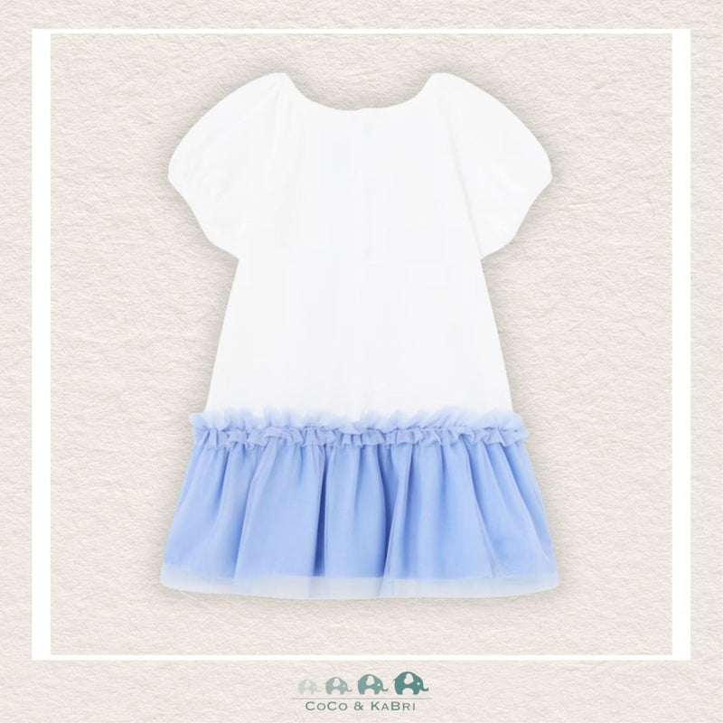 Mayoral Baby Girl Blue Tulle Dress, CoCo & KaBri Children's Boutique