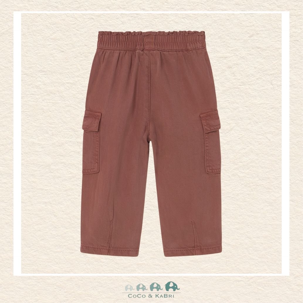 Mayoral Baby Girl Cargo Pants - Terracotta, CoCo & KaBri Children's Boutique
