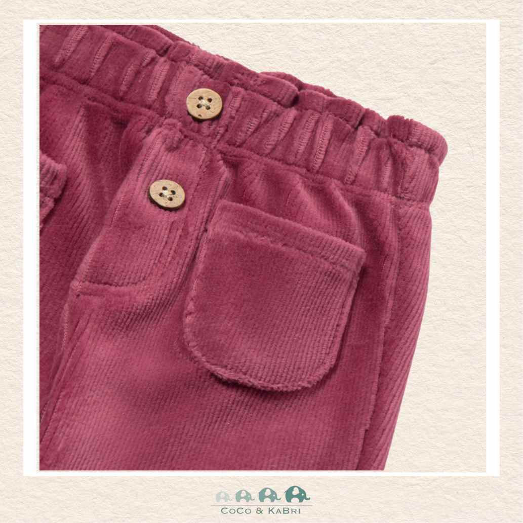 Mayoral: Baby Girl Corduroy Pants - Blackcurrant, CoCo & KaBri Children's Boutique, Brooks Alberta Canada