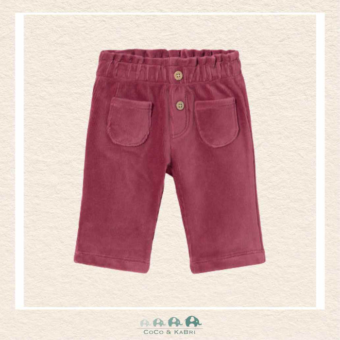 Mayoral: Baby Girl Corduroy Pants - Blackcurrant, CoCo & KaBri Children's Boutique, Brooks Alberta Canada