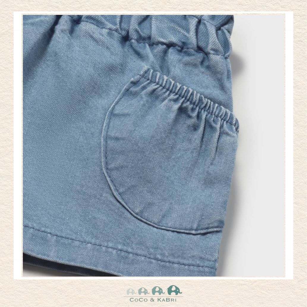 Mayoral: Baby Girl Denim Shorts, CoCo & KaBri Children's Boutique
