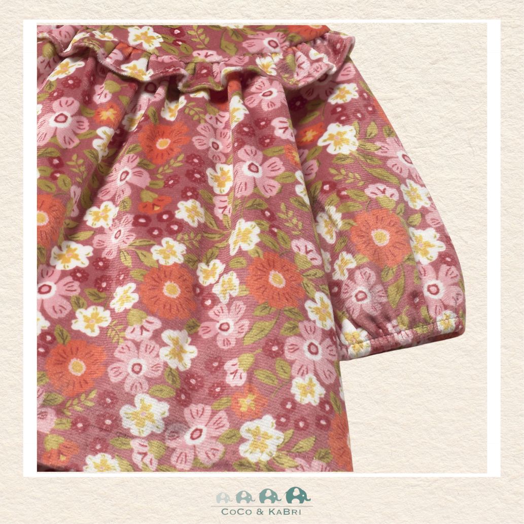 Mayoral Baby Girl Dress - Blush Flowers, CoCo & KaBri Children's Boutique
