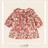 Mayoral Baby Girl Dress - Blush Flowers, CoCo & KaBri Children's Boutique