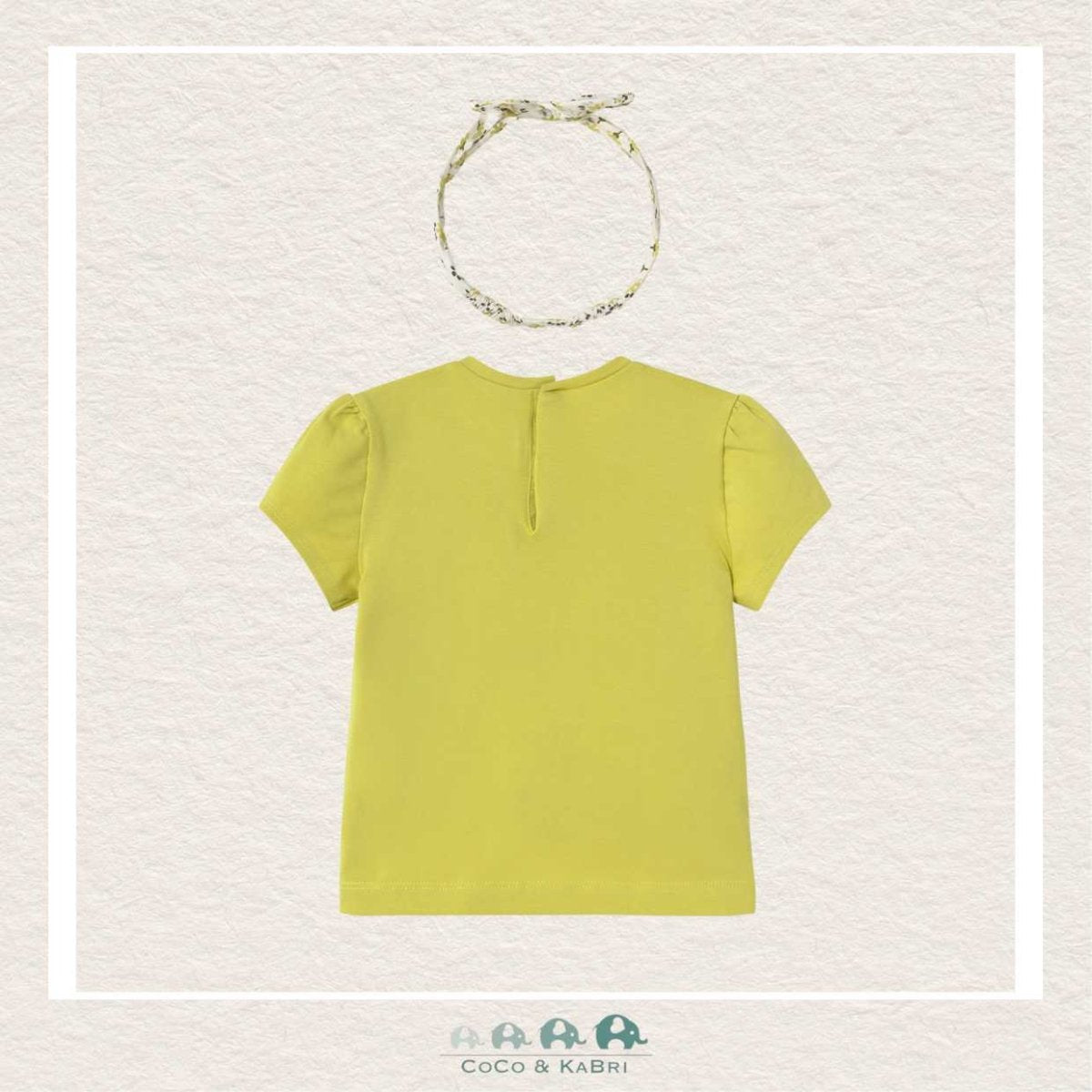 Mayoral Baby Girl Green T-shirt - Zebra, CoCo & KaBri Children's Boutique