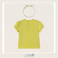 Mayoral Baby Girl Green T-shirt - Zebra, CoCo & KaBri Children's Boutique