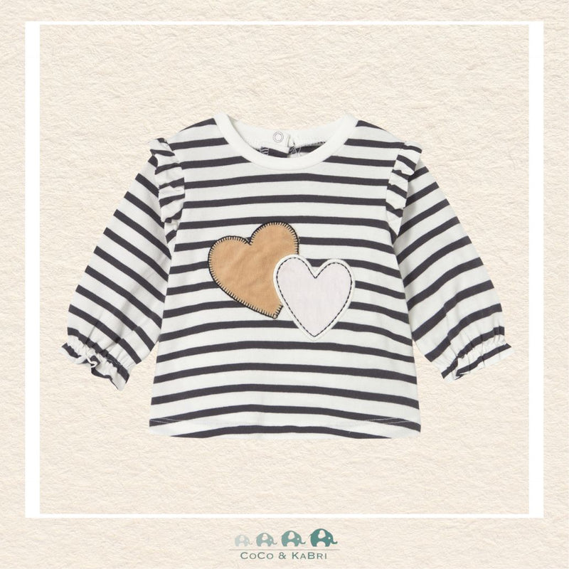 Mayoral: Baby Girl Heart Shirt, CoCo & KaBri Children's Boutique