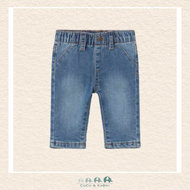 Mayoral: Baby Girl Jeans - Medium Wash, CoCo & KaBri Children's Boutique, Brooks Alberta Canada