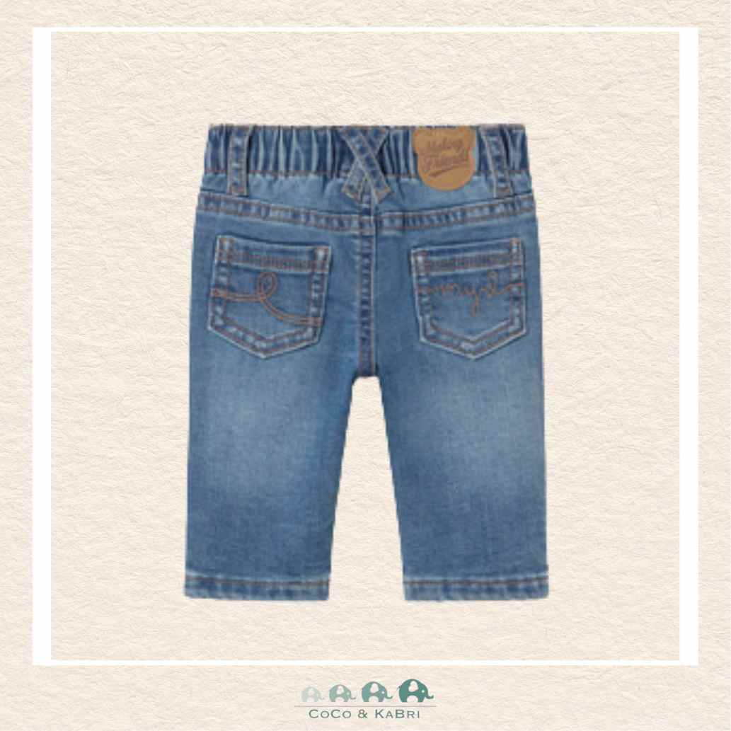 Mayoral: Baby Girl Jeans - Medium Wash, CoCo & KaBri Children's Boutique, Brooks Alberta Canada