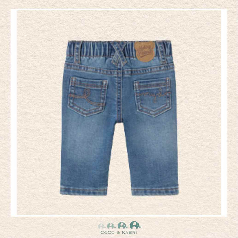 Mayoral: Baby Girl Jeans - Medium Wash, CoCo & KaBri Children's Boutique, Brooks Alberta Canada