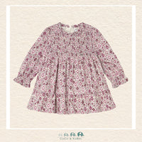 Mayoral: Baby Girl Purple Velvet Dress, CoCo & KaBri Children's Boutique