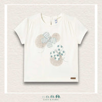 Mayoral Baby Girl Short Sleeve T-shirt - Blue Butterfly, CoCo & KaBri Children's Boutique