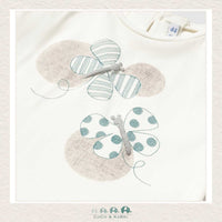 Mayoral Baby Girl Short Sleeve T-shirt - Blue Butterfly, CoCo & KaBri Children's Boutique
