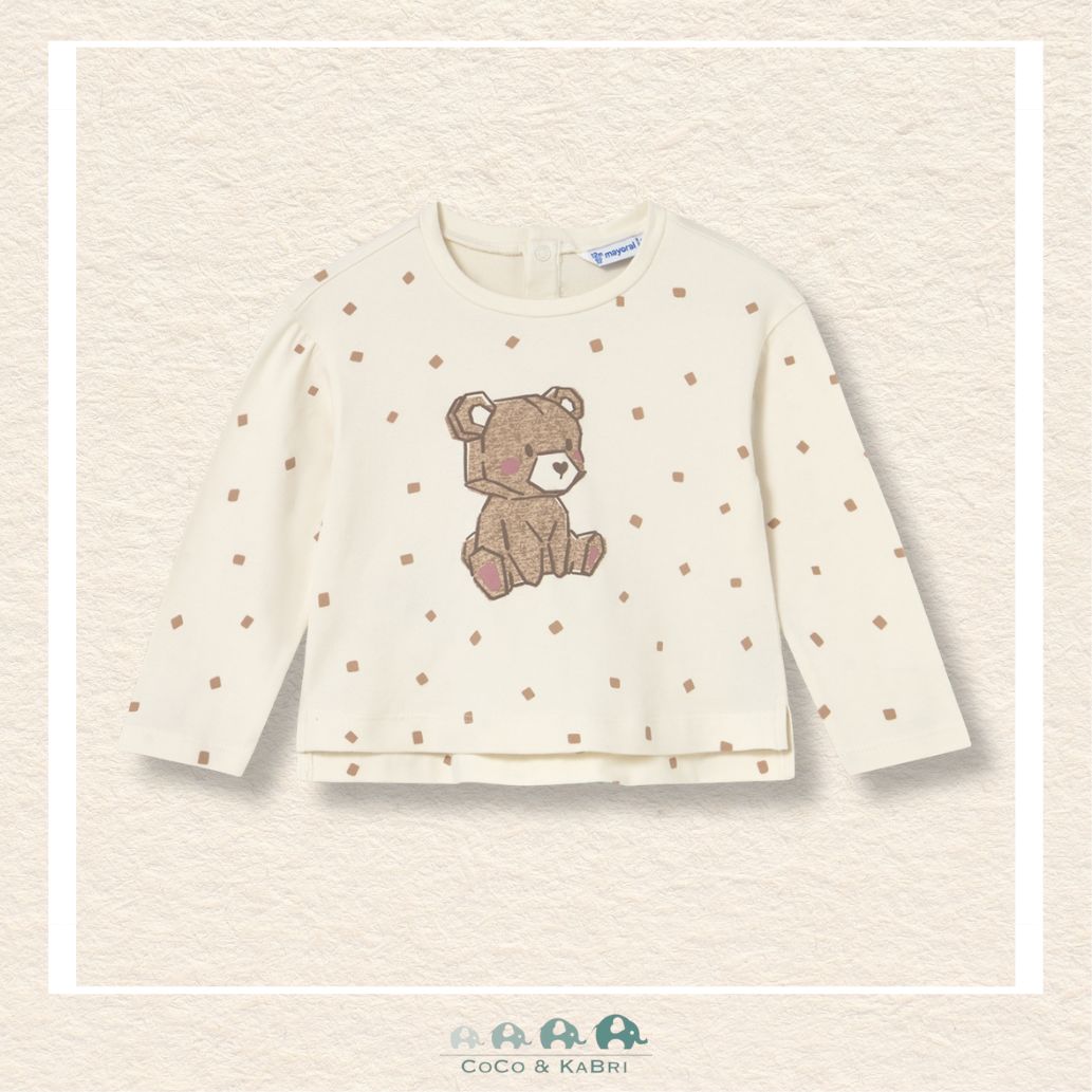 Mayoral Baby Girl Teddy Bear Tshirt, CoCo & KaBri Children's Boutique
