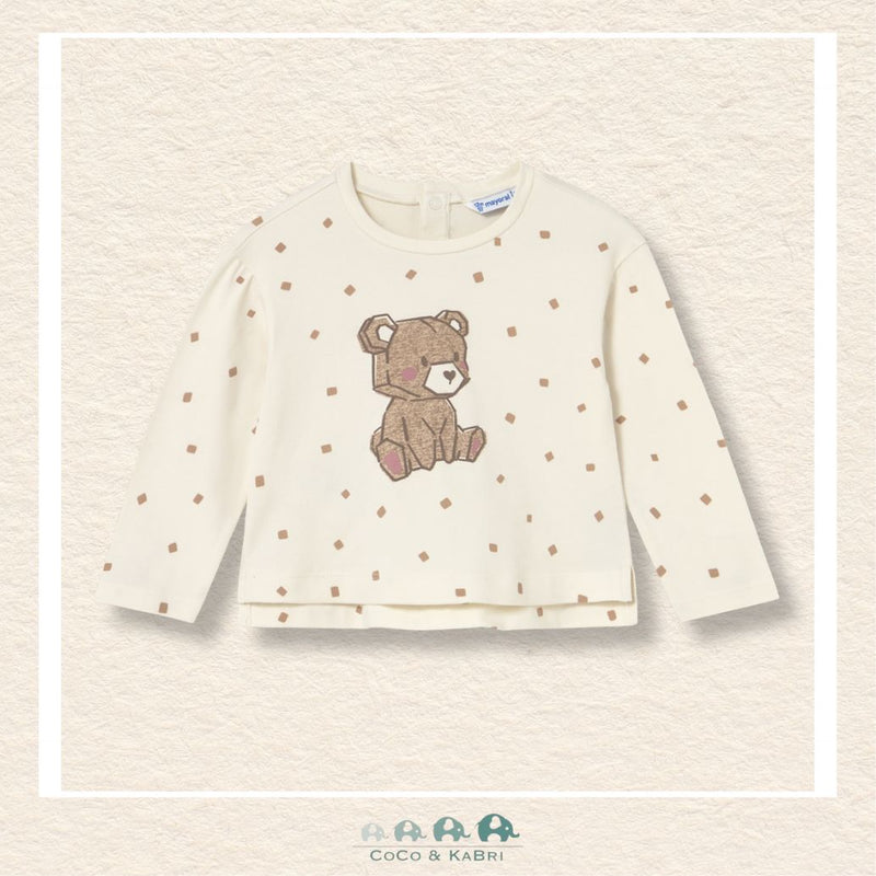 Mayoral Baby Girl Teddy Bear Tshirt, CoCo & KaBri Children's Boutique