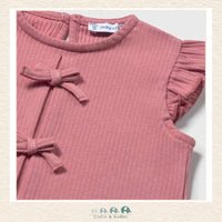 Mayoral: Baby Girl Top, Close up view of top CoCo & KaBri Children's Boutique, Canada