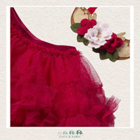 Mayoral Baby Girl Tulle Skirt and Reindeer Diadem, CoCo & KaBri Children's Boutique