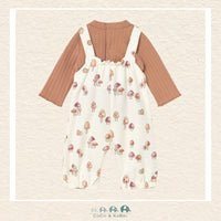 Mayoral Baby Girl Two Piece Mushroom Set, CoCo & KaBri Children's Boutique