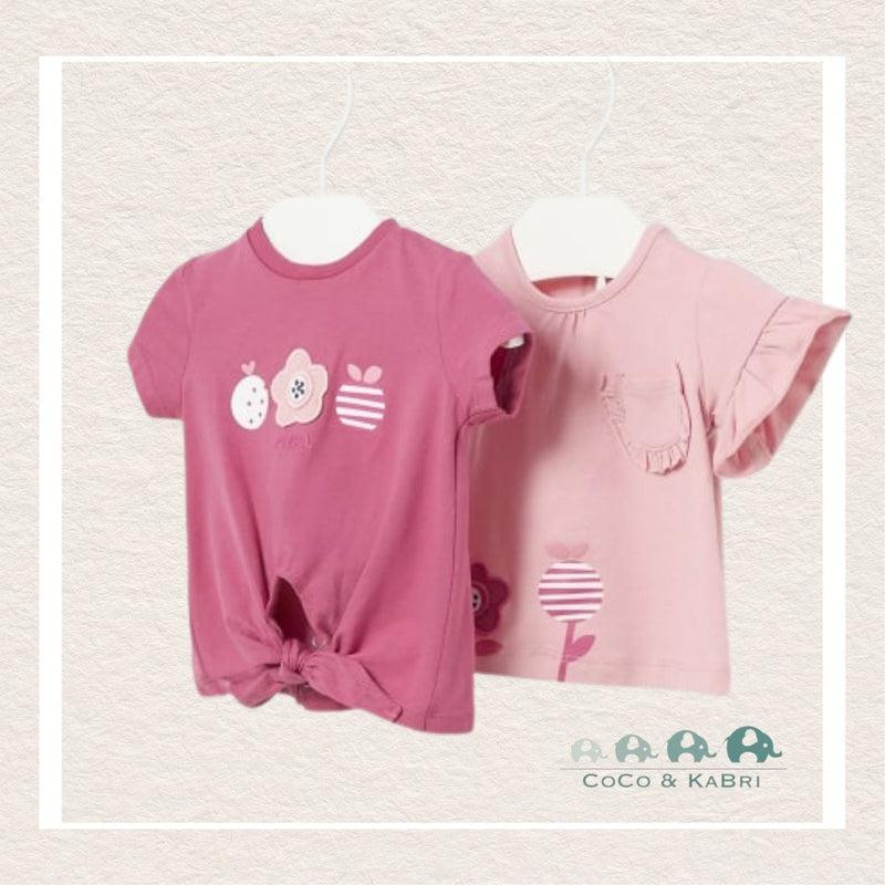 *Mayoral Baby Girl Two Short Sleeve Tshirts, CoCo & KaBri Children's Boutique