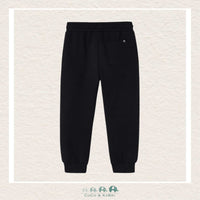 Mayoral Basic Cuffed Fleece Trousers Black, CoCo & KaBri Children's Boutique