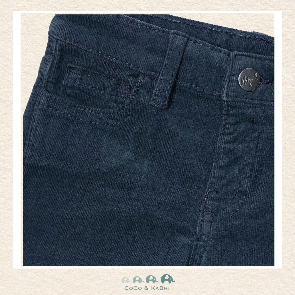 Mayoral: Boys Basic Cord Pants - Navy, CoCo & KaBri Children's Boutique