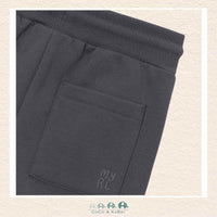 Mayoral Boys: Basic Cuffed Fleece Pants - Blackboard, CoCo & KaBri Children's Boutique, Brooks Alberta Canada