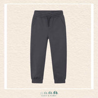 Mayoral Boys: Basic Cuffed Fleece Pants - Blackboard, CoCo & KaBri Children's Boutique, Brooks Alberta Canada