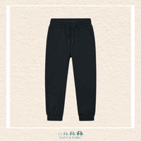 Mayoral Boys: Basic Cuffed Fleece Pants - Black, CoCo & KaBri Children's Boutique, Brooks Alberta Canada