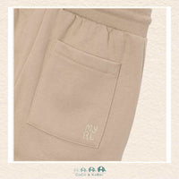 Mayoral Boys: Basic Cuffed Fleece Pants - Hazelnut, CoCo & KaBri Children's Boutique, Brooks Alberta Canada