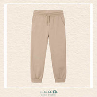 Mayoral Boys: Basic Cuffed Fleece Pants - Hazelnut, CoCo & KaBri Children's Boutique, Brooks Alberta Canada