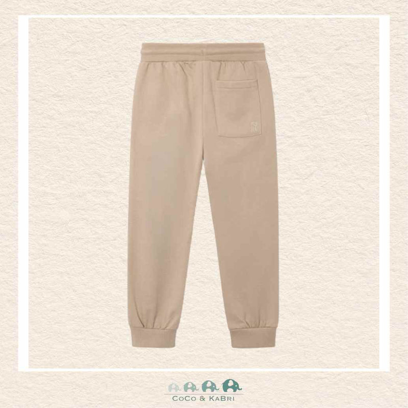 Mayoral Boys: Basic Cuffed Fleece Pants - Hazelnut, CoCo & KaBri Children's Boutique, Brooks Alberta Canada