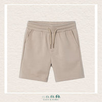 *Mayoral Boys Basic Fleece Shorts - brown, CoCo & KaBri Children's Boutique