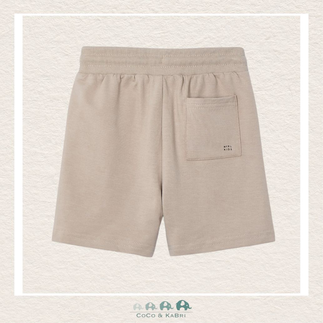 *Mayoral Boys Basic Fleece Shorts - brown, CoCo & KaBri Children's Boutique