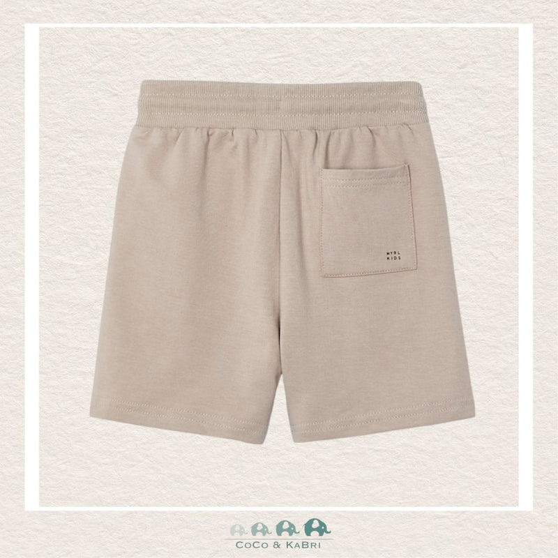 *Mayoral Boys Basic Fleece Shorts - brown, CoCo & KaBri Children's Boutique
