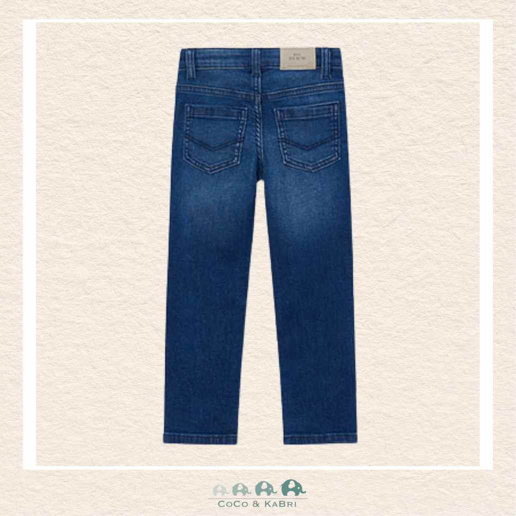 Mayoral: Boys Basic Slim Fit Pants - Dark, CoCo & KaBri Children's Boutique, Brooks Alberta Canada