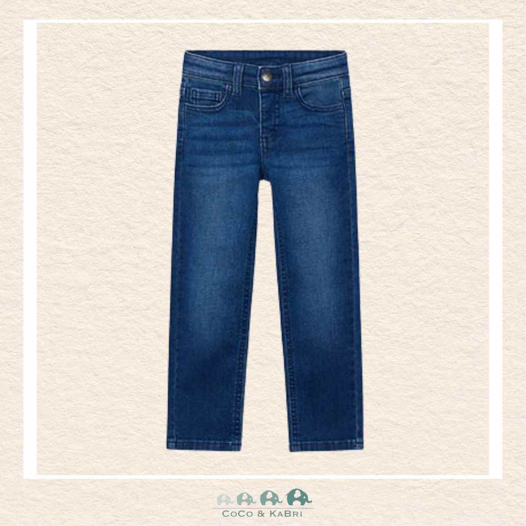 Mayoral: Boys Basic Slim Fit Pants - Dark, CoCo & KaBri Children's Boutique, Brooks Alberta Canada