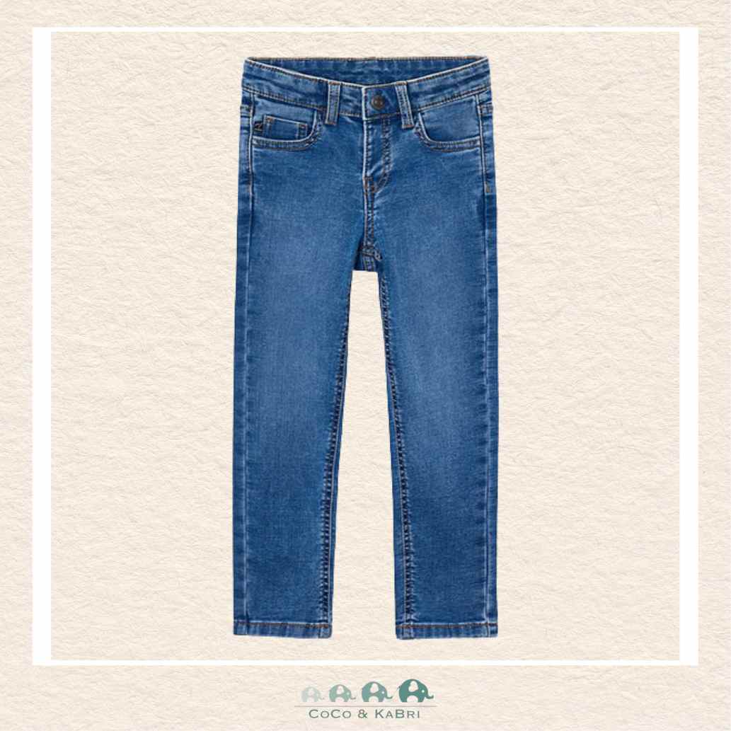 Mayoral Boys Denim Pants - Dark Wash, CoCo & KaBri Children's Boutique, Brooks Alberta Canada