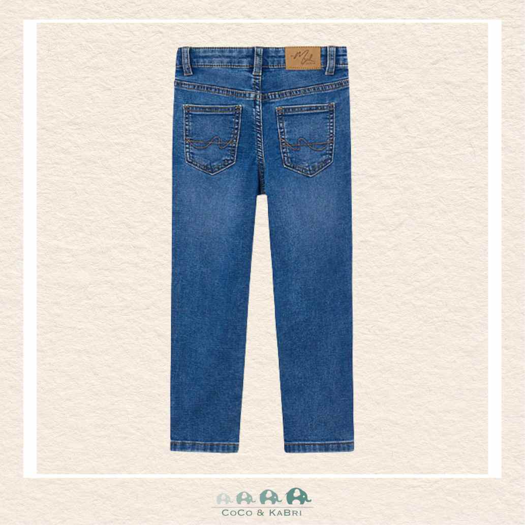 Mayoral Boys Denim Pants - Dark Wash, CoCo & KaBri Children's Boutique, Brooks Alberta Canada