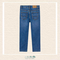 Mayoral Boys Denim Pants - Dark Wash, CoCo & KaBri Children's Boutique, Brooks Alberta Canada